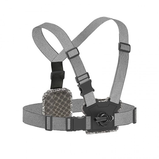 Double Mount Skidproof Strong Elasticity Chest Strap for GoPro DJI Osmo Action Camera Accessories Double Mount Skidproof Strong Elasticity Chest Strap for GoPro DJI Osmo Action Camera Accessories