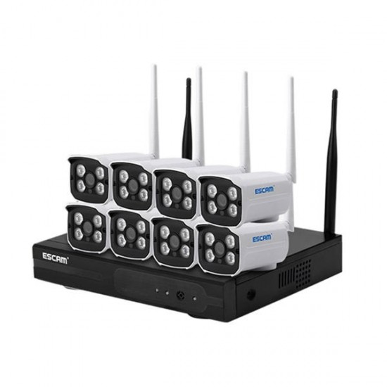 WNK803 8CH 1080P Wireless NVR Kit Outdoor IR WiFi IP Camera Surveillance Home Security System WNK803 8CH 1080P Wireless NVR Kit Outdoor IR WiFi IP Camera Surveillance Home Security System