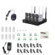 WNK803 8CH 1080P Wireless NVR Kit Outdoor IR WiFi IP Camera Surveillance Home Security System