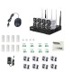 WNK803 8CH 1080P Wireless NVR Kit Outdoor IR WiFi IP Camera Surveillance Home Security System