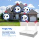 4CH 2.0MP 1080P Wireless Surveillance White Camera System Kits outdoor/Indoor Weatherproof P2P CCTV Monitoring Kit 4CH 2.0MP 1080P Wireless Surveillance White Camera System Kits outdoor/Indoor Weatherproof P2P CCTV Monitoring Kit
