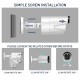 1080P Wireless CCTV 8CH NVR Kit Outdoor IR Night Vision IP Camera WiFi Camera Security Surveillance EU Plug