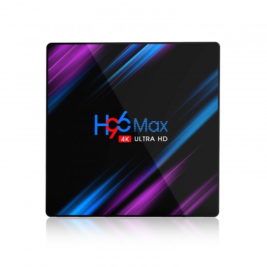 H96 MAX RK3318 4GB RAM 32GB ROM 5G WIFI bluetooth 4.0 Android 10.0 4K VP9 H.265 TV Box Support Youtube 4K