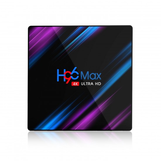 H96 MAX RK3318 4GB RAM 32GB ROM 5G WIFI bluetooth 4.0 Android 9.0 10.0 VP9 H.265 4K TV Box Support Youtube 4K