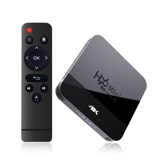 H96 MINI H8 RK3228A 2G RAM 16G ROM 5G WIFI bluetooth 4.0 Android 9.0 4K H.265 VP9 Voice Control TV Box Support Google Assistant HD Netflix 4K Youtube