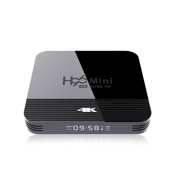 H96 MINI H8 RK3228A 2G RAM 16G ROM 5G WIFI bluetooth 4.0 Android 9.0 4K H.265 VP9 Voice Control TV Box Support Google Assistant HD Netflix 4K Youtube