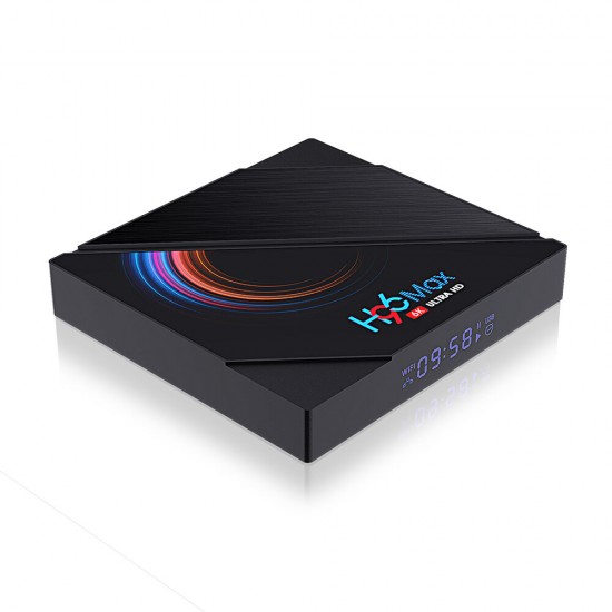 H96 Max H616 4GB RAM 64GB ROM 5G Wifi bluetooth 4.0 Android 10.0 4K 6k UHD 3D Stereoscopic VP9 H.265 TV Box Support Google Assistant 4K Youtube HD Netflix