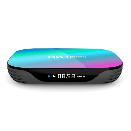 HK1 Box Amlogic S905X3 4GB RAM 32GB ROM 5G WIFI bluetooth 4.0 1000M LAN Android 9.0 4K 8K H.265 TV Box Support Google Assistant