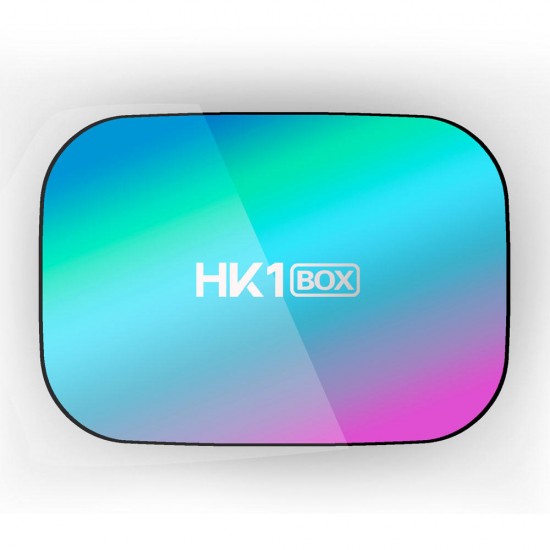 HK1 Box Amlogic S905X3 4GB RAM 32GB ROM 5G WIFI bluetooth 4.0 1000M LAN Android 9.0 4K 8K H.265 TV Box Support Google Assistant