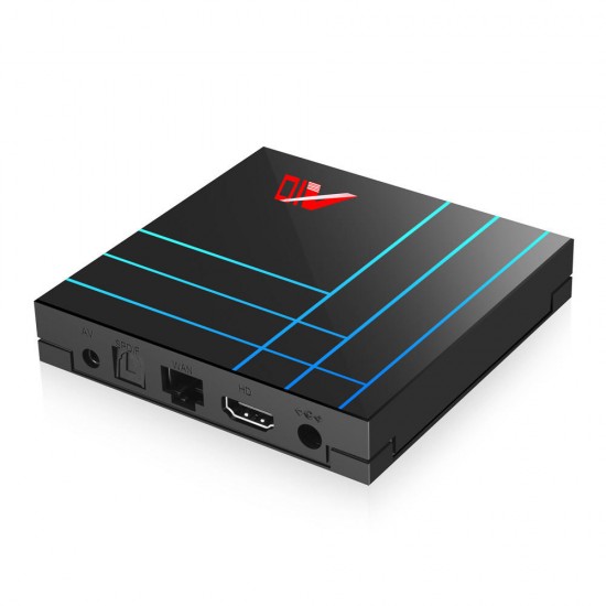 A10 RK3318 2GB Ram 16GB Rom 2.4G Android 9.0 4K VP9 H.265 Tv Box