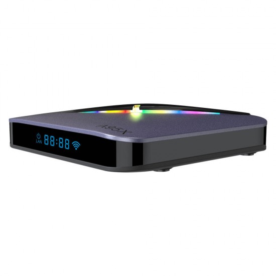 A95X F3 Amlogic S905X3 2GB RAM 16GB ROM 5G WIFI bluetooth 4.0 Android 9.0 4K 8K TV Box with 64 RGB Light A95X F3 Amlogic S905X3 2GB RAM 16GB ROM 5G WIFI bluetooth 4.0 Android 9.0 4K 8K TV Box with 64 RGB Light