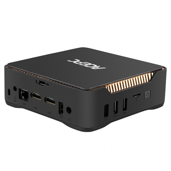 AK3V Intel J3455 6GB RAM 64GB EMMC ROM 5G WIFI bluetooth 4.0 Mini PC Support Windows 10