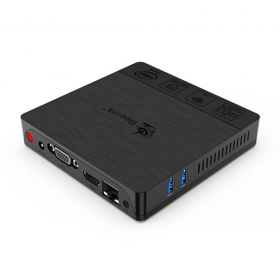 BT4 x5-Z8500 4GB RAM 64GB ROM 1000M LAN 5G WIFI bluetooth 4.0 USB3.0 Mini PC Support Windows 10