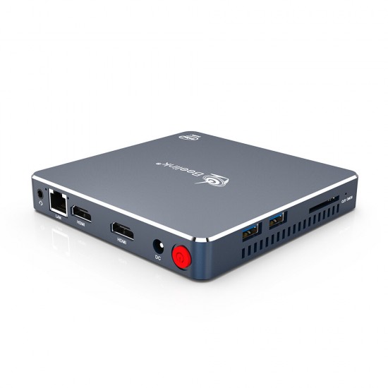 M J4125 Lake Refresh Processor DDR4 4GB 64GB eMMC 1000M LAN 5.8G WIFI bluetooth 4.0 Mini PC Support Windows 10