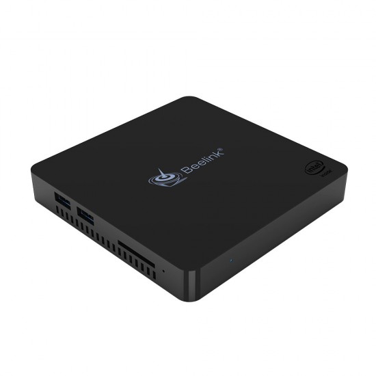 MII-V Mini PC Apollo Lake N3350 DDR 4G EMMC 64G 2.4G 5.8G WIFI BT4.0 1000Mbps USB 3.0 4K