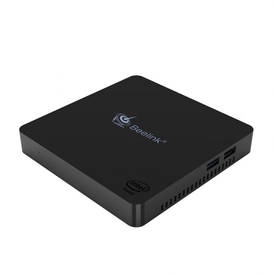 MII-V Mini PC Apollo Lake N3350 DDR 4G EMMC 64G 2.4G 5.8G WIFI BT4.0 1000Mbps USB 3.0 4K