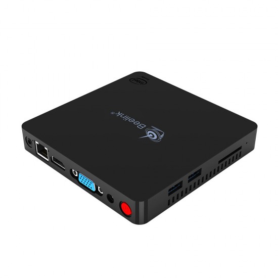 MII-V Mini PC Apollo Lake N3450 DDR 4G 128G SSD 2.4G 5.8G WIFI BT4.0 1000Mbps USB 3.0 4K