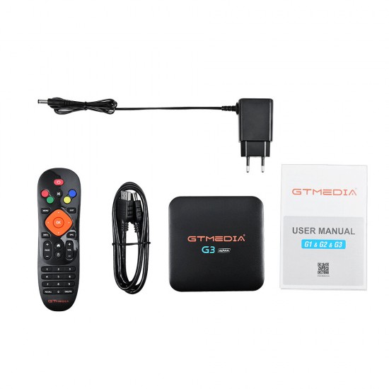 G3 Alpha Amlogic S905X 2/16GB 5G WiFi BT4.0 Android 7.1.2 4K@60fps H.265 TV Box Support Xtream IPTV