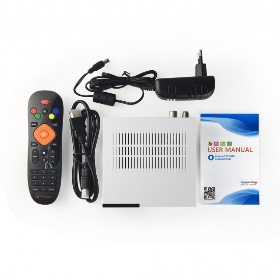 S905D 2/16GB 2.4G WiFi BT4.0 Android 6.0 UHD 4K TV Box Combo DVB-S/S2 DVB-T/T2 Satellite Receiver Set-top Box S905D 2/16GB 2.4G WiFi BT4.0 Android 6.0 UHD 4K TV Box Combo DVB-S/S2 DVB-T/T2 Satellite Receiver Set-top Box