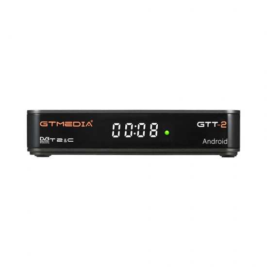 GTT-2 Amlogic S905D 2/8GB 2.4G WiFi BT4.0 Android 6.0 UHD 4K TV Box Combo DVB-T2 DVB-C ISDBT Signal Receiver Set-top Box