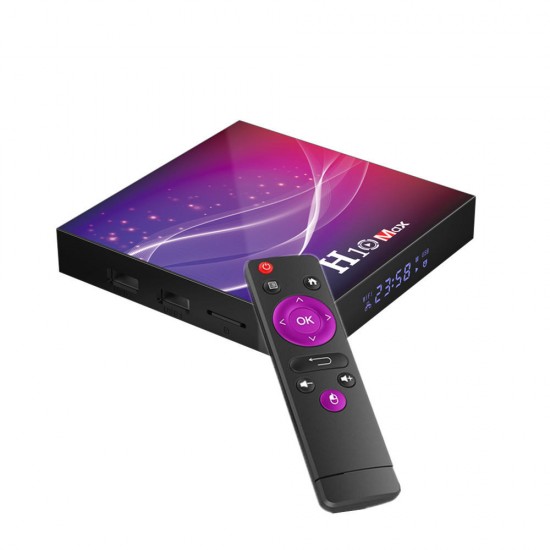 H10 max H616 4GB Ram 32GB Rom 2.4G wifi android 10.0 4k 6k VP9-10 H.265 tv box