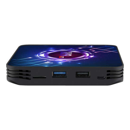 H9 X3 Amlogic S905x3 4GB RAM 64GB ROM 5G WiFi bluetooth 4.0 Android 9.0 8K Video Decoding TV Box with Mobile Control Youtube Netflix Google Play