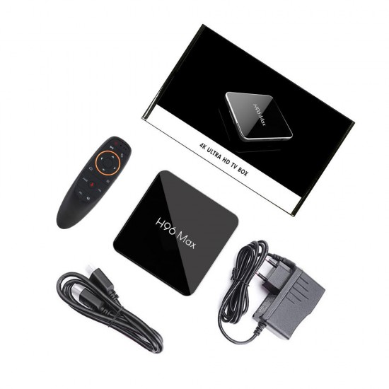 H96 MAX X2 Amlogic S905X2 4GB RAM 64GB ROM 5G WIFI USB 3.0 4K Android 8.1 Voice Control TV Box H96 MAX X2 Amlogic S905X2 4GB RAM 64GB ROM 5G WIFI USB 3.0 4K Android 8.1 Voice Control TV Box