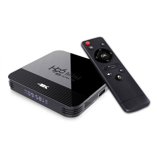 H96 MINI H8 RK3228A 1G RAM 8G ROM 5G WIFI bluetooth 4.0 Android 9.0 4K H.265 VP9 Voice Control TV Box Support Google Assistant HD Netflix 4K Youtube H96 MINI H8 RK3228A 1G RAM 8G ROM 5G WIFI bluetooth 4.0 Android 9.0 4K H.265 VP9 Voice Control TV Box Support Google Assistant HD Netflix 4K Youtube