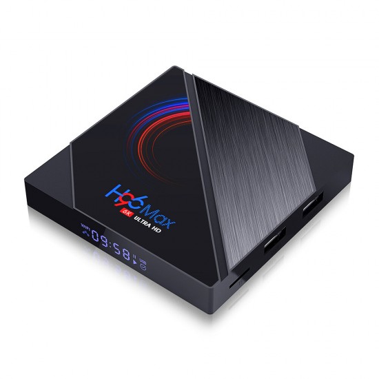 H96 Max H616 2GB RAM 16GB ROM 5G Wifi bluetooth 4.0 Android 10.0 4K 6k UHD 3D Stereoscopic VP9 H.265 TV Box Support Google Assistant 4K Youtube HD Netflix H96 Max H616 2GB RAM 16GB ROM 5G Wifi bluetooth 4.0 Android 10.0 4K 6k UHD 3D Stereoscopic VP9 H.265 TV Box Support Google Assistant 4K Youtube HD Netflix
