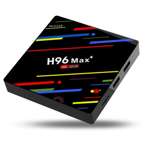 H96 Max Plus RK3328 4GB RAM 32GB ROM Android 8.1 USB3.0 TV Box Support HD Netflix 4K Youtube H96 Max Plus RK3328 4GB RAM 32GB ROM Android 8.1 USB3.0 TV Box Support HD Netflix 4K Youtube