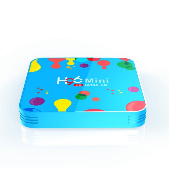H96 Mini H6 H6 4GB RAM 128GB ROM 5G WIFI bluetooth 4.0 Android 9.0 4K 6K TV Box