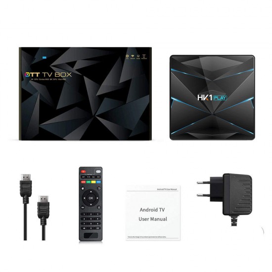 HK1 Play Amlogic S905X2 2GB DDR3 RAM 16GB ROM TV Box HK1 Play Amlogic S905X2 2GB DDR3 RAM 16GB ROM TV Box