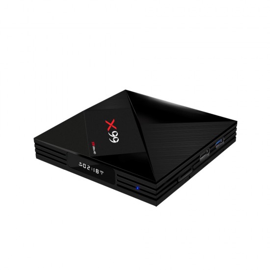 X99 RK3399 4GB RAM 64GB ROM 5G WIFI bluetooth 4.1 Android 7.1 4K@60fps VP9 H.265 Internet TV Box