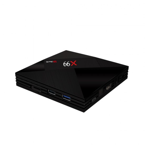 X99 RK3399 4GB RAM 64GB ROM 5G WIFI bluetooth 4.1 Android 7.1 4K@60fps VP9 H.265 Internet TV Box