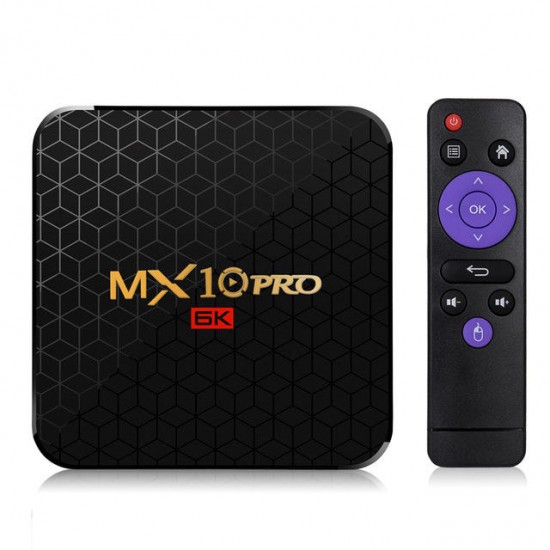 MX10 Pro H6 4GB RAM 32GB ROM 2.4G WIFI Android 9.0 6K 4K TV Box