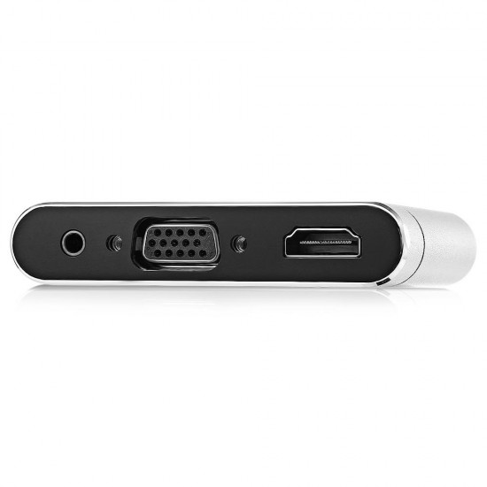 X6 HD VGA USB Adapter TV Stick Display Dongle Video Audio Streaming