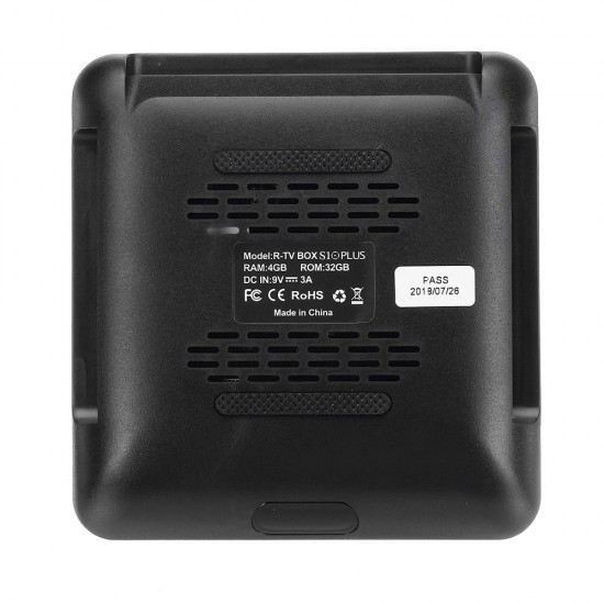 R-TV BOX S10 Plus RK3328 4G/32G Wireless Charge Voice Control Android TV Box R-TV BOX S10 Plus RK3328 4G/32G Wireless Charge Voice Control Android TV Box
