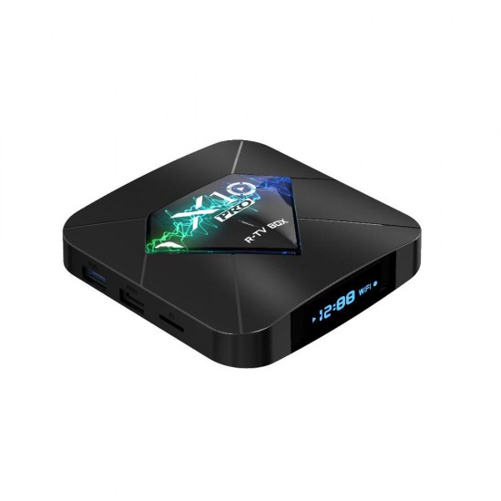 R-TV BOX X10 PRO S905X2 4GB 32GB 5G WIFI bluetooth 4.0 Android 4K TV Box