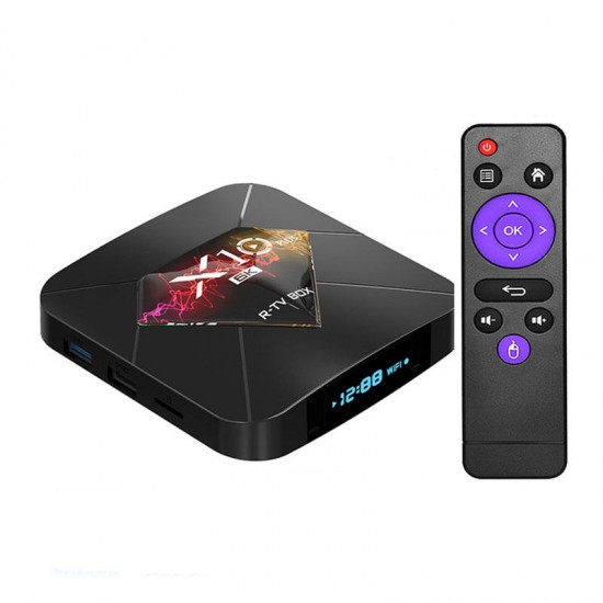 R-TV Box X10 Plus H6 4GB RAM 32GB ROM 2.4G WIFI Android 9.0 TV Box R-TV Box X10 Plus H6 4GB RAM 32GB ROM 2.4G WIFI Android 9.0 TV Box