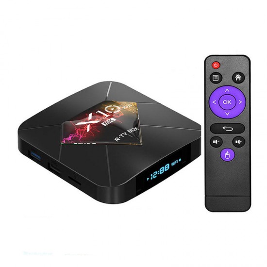 R-TV Box X10 Plus H6 4GB RAM 32GB ROM 2.4G WIFI Android 9.0 TV Box