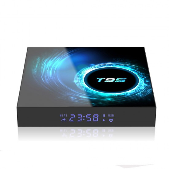 T95 H616 2GB RAM 16GB ROM 100M 2.4G WIFI VP9 4K HDR Android 10.0 TV Box