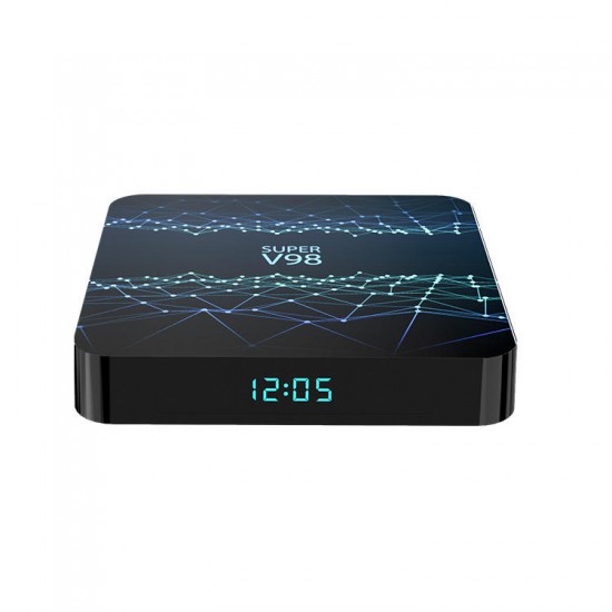 Super V98 RK3318 2GB RAM 16GB ROM 2.4G WIFI bluetooth 4.0 Android 9.0 4K TV Box Super V98 RK3318 2GB RAM 16GB ROM 2.4G WIFI bluetooth 4.0 Android 9.0 4K TV Box