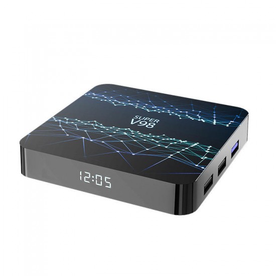 Super V98 RK3318 2GB RAM 16GB ROM 2.4G WIFI bluetooth 4.0 Android 9.0 4K TV Box Super V98 RK3318 2GB RAM 16GB ROM 2.4G WIFI bluetooth 4.0 Android 9.0 4K TV Box
