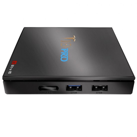 T10 PRO Amlogic S905X2 4GB DDR4 RAM 32GB ROM bluetooth 4.1 5G WIFI Android 4K TV Box T10 PRO Amlogic S905X2 4GB DDR4 RAM 32GB ROM bluetooth 4.1 5G WIFI Android 4K TV Box