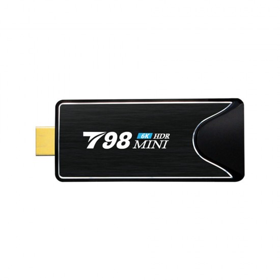 T98 Mini H6 2GB RAM 16GB ROM 2.4G WiFi bluetooth 4.0 Android 9.0 4K 6K H.265 HDR Smart TV Stick Portable Streaming Media Player
