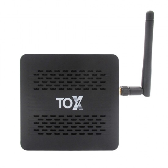 TOX1 Amlogic S905X3 4GB RAM 32GB ROM 2.4G 5G WiFi Bluetooth 1000M LAN 4K HD Smart Android 9.0 TV Box Set-top Box Support Youtube Netflix