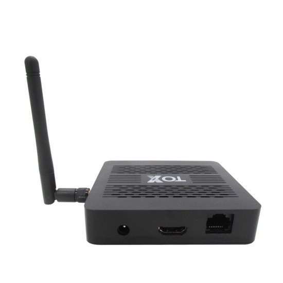 TOX1 Amlogic S905X3 4GB RAM 32GB ROM 2.4G 5G WiFi Bluetooth 1000M LAN 4K HD Smart Android 9.0 TV Box Set-top Box Support Youtube Netflix