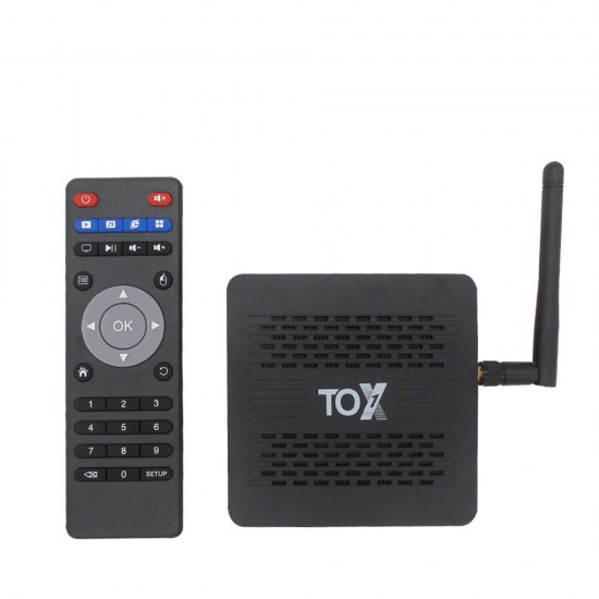 TOX1 Amlogic S905X3 4GB RAM 32GB ROM 2.4G 5G WiFi Bluetooth 1000M LAN 4K HD Smart Android 9.0 TV Box Set-top Box Support Youtube Netflix TOX1 Amlogic S905X3 4GB RAM 32GB ROM 2.4G 5G WiFi Bluetooth 1000M LAN 4K HD Smart Android 9.0 TV Box Set-top Box Support Youtube Netflix