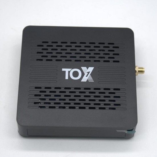 TOX1 Amlogic S905X3 4GB RAM 32GB ROM 2.4G 5G WiFi Bluetooth 1000M LAN 4K HD Smart Android 9.0 TV Box Set-top Box Support Youtube Netflix TOX1 Amlogic S905X3 4GB RAM 32GB ROM 2.4G 5G WiFi Bluetooth 1000M LAN 4K HD Smart Android 9.0 TV Box Set-top Box Support Youtube Netflix