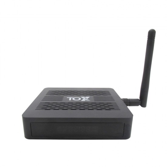 TOX1 Amlogic S905X3 4GB RAM 32GB ROM 2.4G 5G WiFi Bluetooth 1000M LAN 4K HD Smart Android 9.0 TV Box Set-top Box Support Youtube Netflix